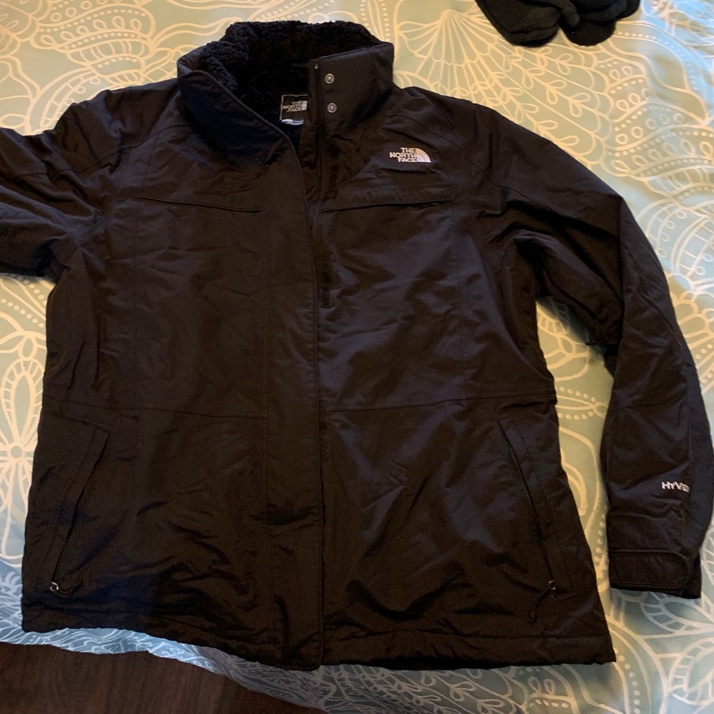 Used Xlarge woman’s Hyvent North Face coat.
